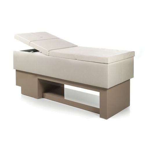 Lettino per massaggi elettrico - MONOLITHWASH - Gamma & Bross - in legno / umido / con contenitore