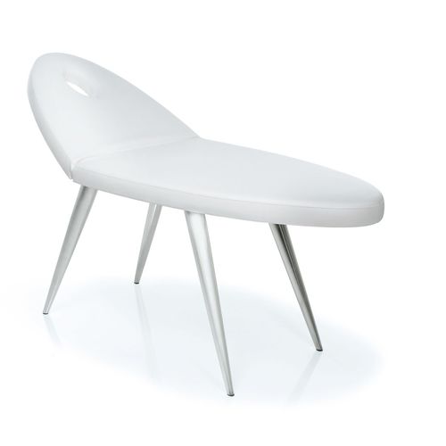Lettino per massaggi fisso - SOFT SURF - Gamma & Bross - in vinile / ad altezza regolabile / su misura