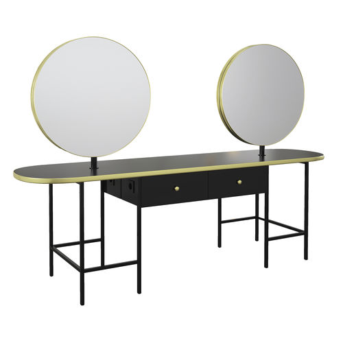 Mobile da toeletta design originale - BETELGEUSE - Gamma & Bross - in metallo / per parrucchiere / per centro estetico