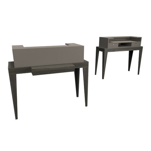 Banco reception in legno - MADISON 120 - Gamma & Bross - in laminato / per parrucchiere