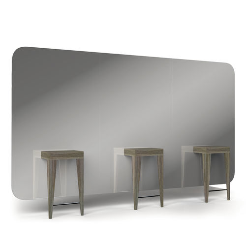 Mobile da toeletta contemporaneo - MADISON INFINITE 3P - Gamma & Bross - in legno / in alluminio / da parete
