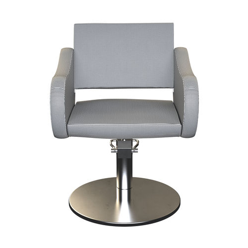 Poltrona da parrucchiere contemporanea - FIFTIES - Gamma & Bross - in vinile / in alluminio lucido / con pompa idraulica