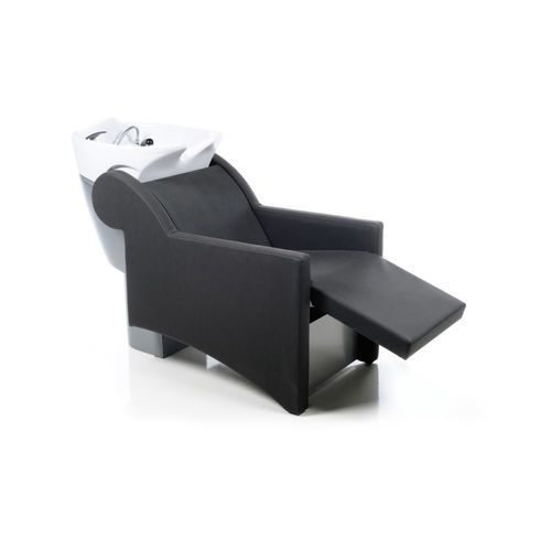 Lavatesta con poggiapiedi - WASHLONGUE JUBILEE SHIATSU - Gamma & Bross - design originale / in ceramica / 1 posto