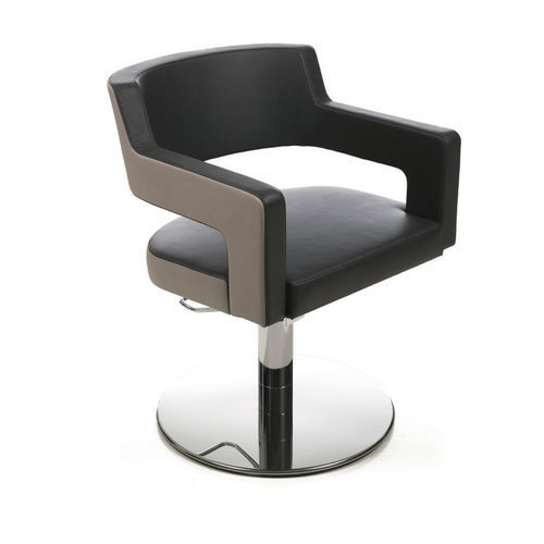 Poltrona da parrucchiere design originale - CREUSA R - Gamma & Bross - in vinile / in metallo / con pompa idraulica