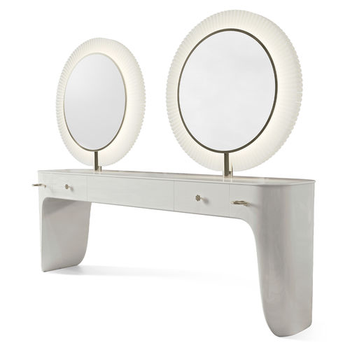Mobile da toeletta contemporaneo - BALLET 4 COLLAR - Gamma & Bross - in legno / per parrucchiere / per centro estetico
