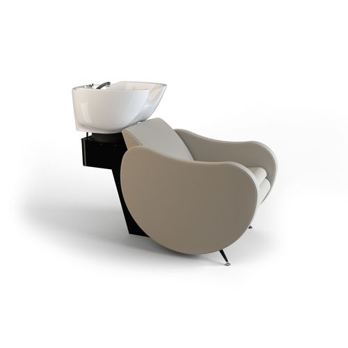 Lavatesta in ecopelle - MAMBOWASH BASIC FULL COLOR - Gamma & Bross - in ceramica / 1 posto