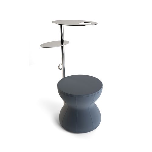 Pouf contemporaneo - HOURGLASS - Gamma & Bross - in tessuto / altre forme / con rivestimento rimovibile