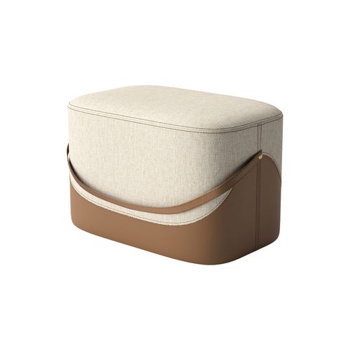 Pouf contemporaneo - REPOSESAC - Gamma & Bross - in vinile / rettangolare / contract