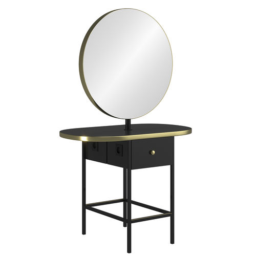 Mobile da toeletta Art Deco - BETELGEUSE 2P - Gamma & Bross - in melaminico / ad isola / per parrucchiere