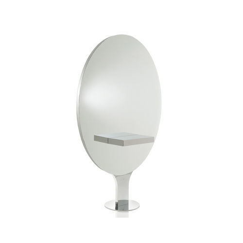 Mobile da toeletta contemporaneo - PANDORA - Gamma & Bross - in acciaio inossidabile / per parrucchiere / per centro estetico