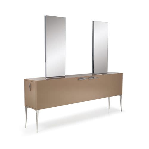 Mobile da toeletta contemporaneo - SQUARE ISLAND  - Gamma & Bross - in faggio / in laminato / in acciaio inossidabile