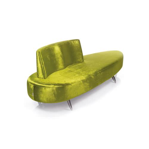 Divano design originale - ISLAMORADA 190 - Gamma & Bross - in tessuto / in vinile / imbottito