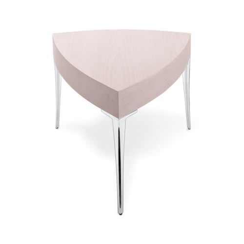 Tavolino basso contemporaneo - ACCRA TRI - Gamma & Bross - in legno / in laminato / con supporto in alluminio