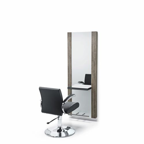 Mobile da toeletta contemporaneo - BALANCE - OLYMP - in legno / in acciaio inossidabile / da parete