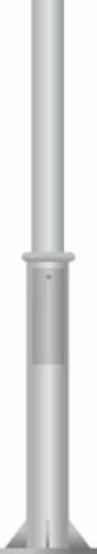 Braccio per lampione stradale moderno in acciaio galvanizzato - CLA16 - Simon Lighting