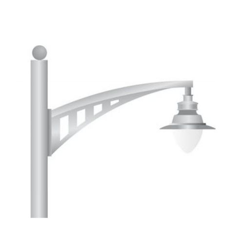 Lampione urbano - BANDEROLA  - Simon Lighting - contemporaneo / in acciaio / LED