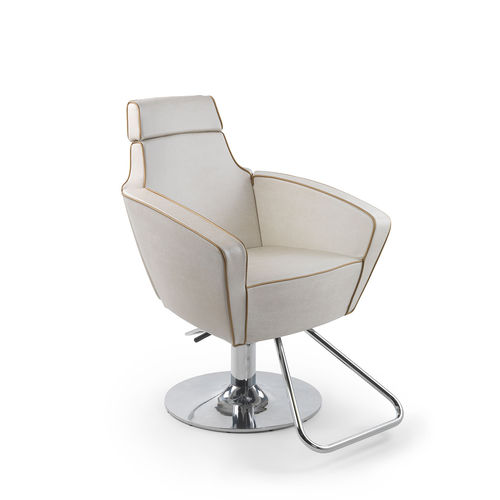 Poltrona da parrucchiere contemporanea - ANITA REC - Beauty Star - in ecopelle / con schienale reclinabile / con poggiatesta