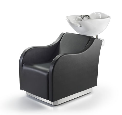 Lavatesta con poggiapiedi - ARTEMISIA ACCESS EVO - Beauty Star - in ecopelle / in ceramica / 1 posto