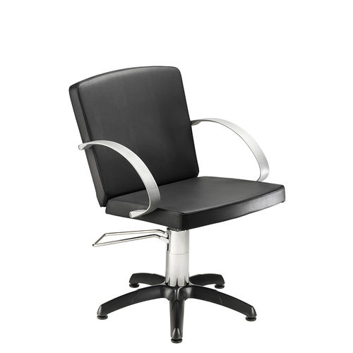 Poltrona da parrucchiere contemporanea - Arisa - AGV group - in metallo / personalizzabile / nera