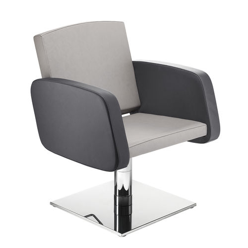 Poltrona da parrucchiere contemporanea - DORA - AGV group - in metallo / personalizzabile / nera