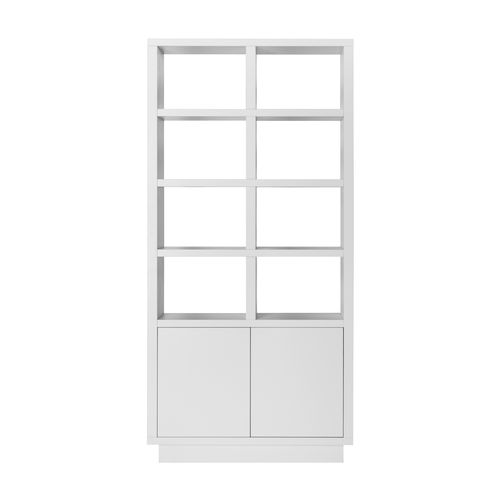 Vetrina contemporanea - BOX 477 - FIAPP - in laminato / illuminata / su misura