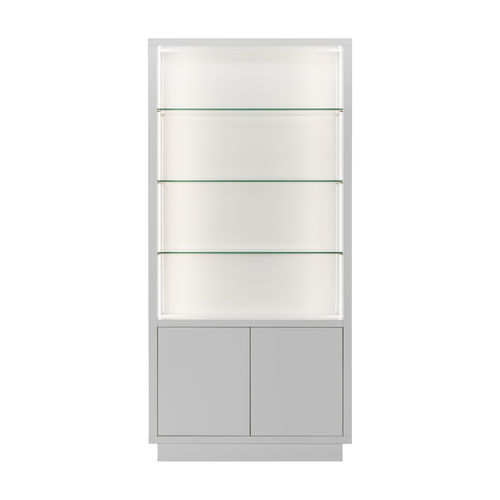 Vetrina contemporanea - BOX 475 - FIAPP - da parete / in vetro / in laminato