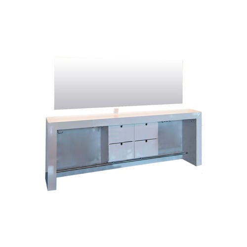 Mobile da toeletta contemporaneo - 466 - FIAPP - in laminato / da parete / per parrucchiere