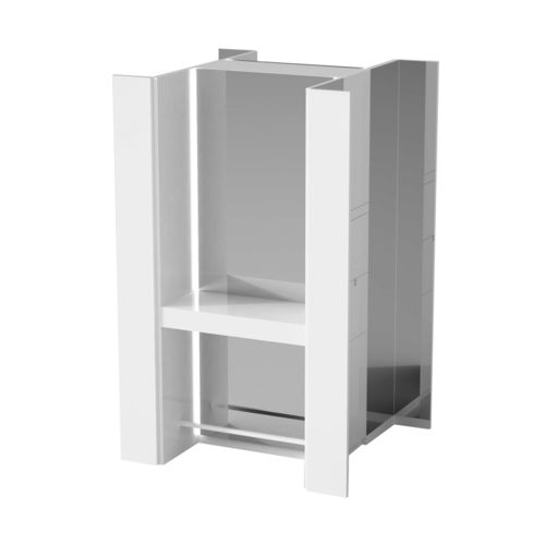 Mobile da toeletta contemporaneo - 470 - FIAPP - in laminato / per parrucchiere / retroilluminato