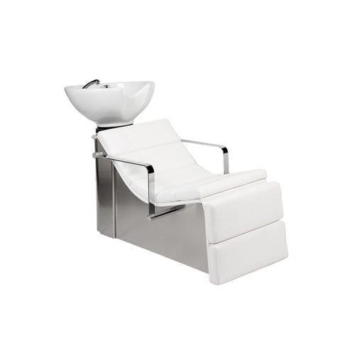 Lavatesta con poggiapiedi - GODIVA 1016 CLE WU - FIAPP - in ecopelle / in ceramica / 1 posto