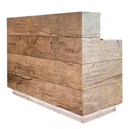 Banco reception impiallacciato in legno - TEST 877 - FIAPP - in laminato / per parrucchiere / per hotel