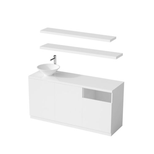 Mobile con lavabo per parrucchiere - SPA E110 + SERVICE 411 - FIAPP