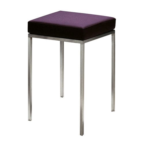 Sgabello contemporaneo - HARMONY P01 - FIAPP - in pelle / in tessuto / in ecopelle