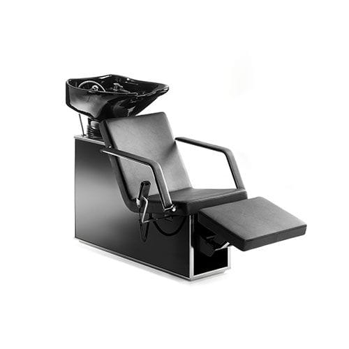 Lavatesta con poggiapiedi - WELLNESS SISTER DELUXE WITH ELECTRICALLY ADJUSTABLE LEG  - Kiela Metaalwarenfabriek B.V. - in ceramica / 1 posto