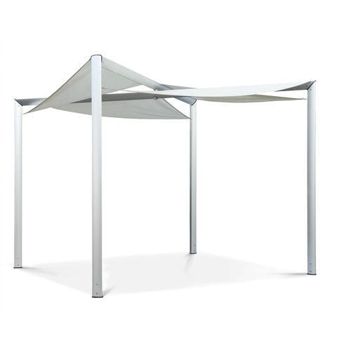 Gazebo tetto in tela - WZone - Bsinergy - con struttura in metallo