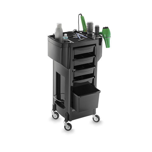 Carrello di servizio - LAGOON PERM BRUSH SUPER - Artecno Srl - terapia / per parrucchiere / in plastica