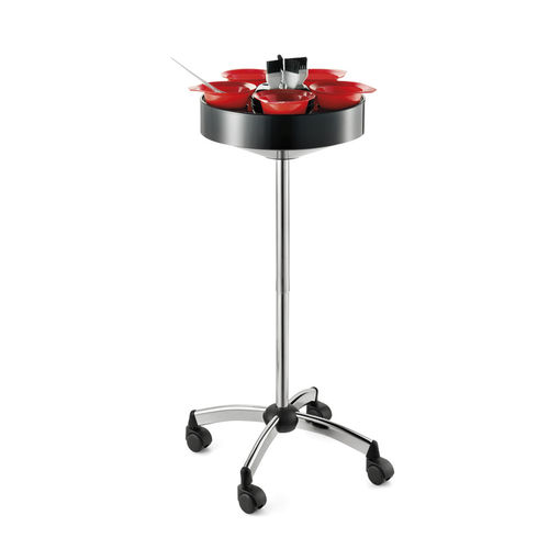 Carrello di colorazione - JOLLY ROUND COLOR - Artecno Srl - per parrucchiere / in metallo / in plastica