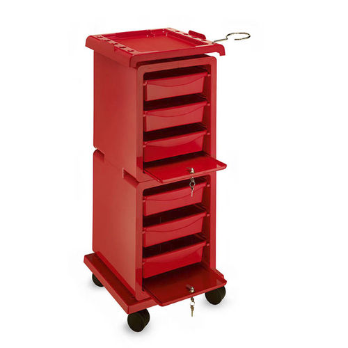 Carrello terapia - MODUS A CLOCK - Artecno Srl - per parrucchiere / in plastica ABS