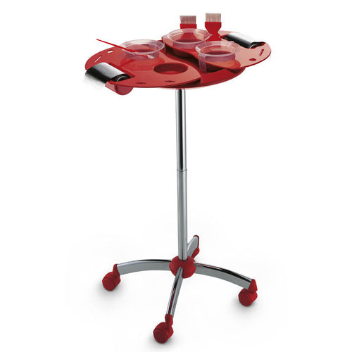 Carrello di colorazione - Giotto C - Artecno Srl - per parrucchiere / per centro estetico / in acciaio