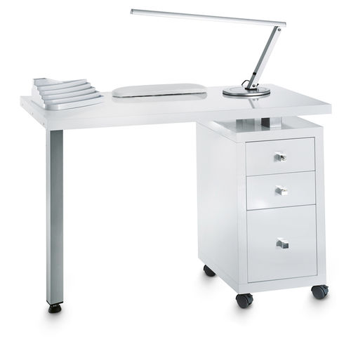Tavolo manicure con vano contenitore - SQUARE  - Artecno Srl