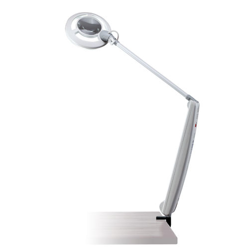 Lampada da tavolo - 409 - Artecno Srl - con lente d'ingrandimento / in metallo / contemporanea