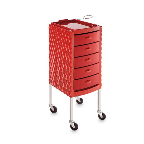 Carrello terapia - DECORÌ - Artecno Srl - per parrucchiere / per centro estetico / in metallo verniciato
