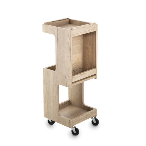 Carrello di servizio - Esse - Artecno Srl - per parrucchiere / per centro estetico / contract