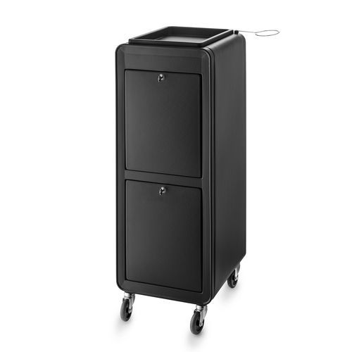 Carrello terapia - Doge Clock - Artecno Srl - per parrucchiere / in materiale riciclato / in plastica