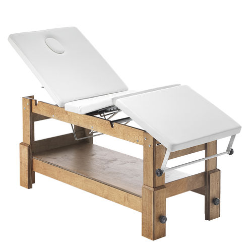 Lettino per massaggi idraulico - RELAX - Artecno Srl - in legno / ad altezza regolabile / contract
