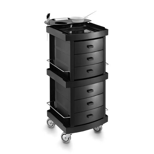 Carrello terapia - MASTER COLOR EXCEL - Artecno Srl - per parrucchiere / in plastica ABS