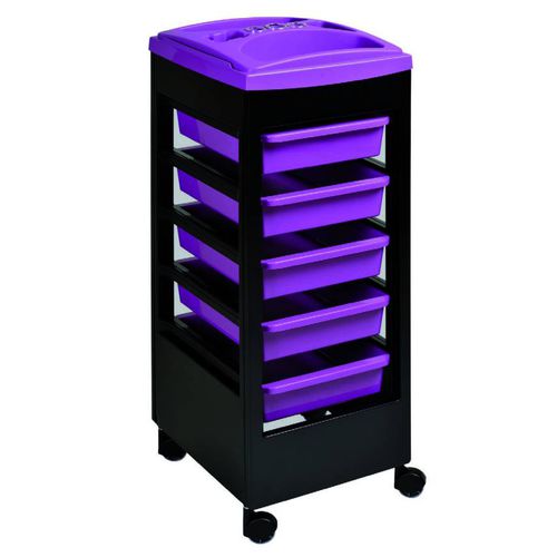 Carrello terapia - Z/288 - BONVINI - per parrucchiere / in metallo / in plastica