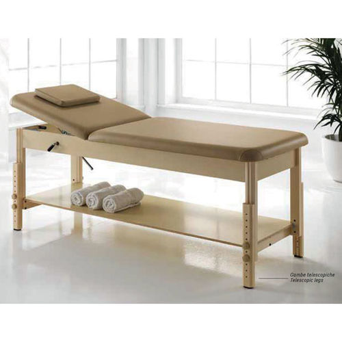Lettino per massaggi fisso - XN/069 - BONVINI - in legno / contract