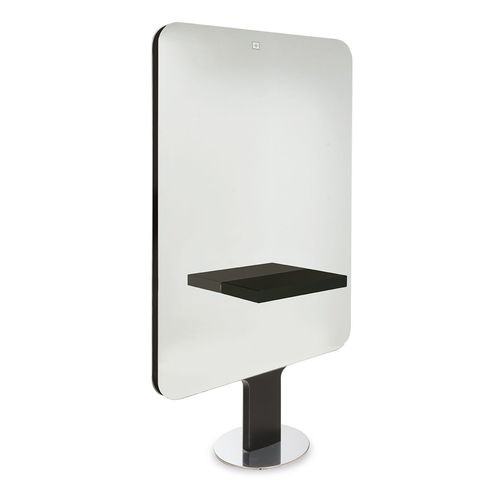Mobile da toeletta contemporaneo - MAGNUM NOIR - Nelson Mobilier - in legno / in metallo laccato / in vetro