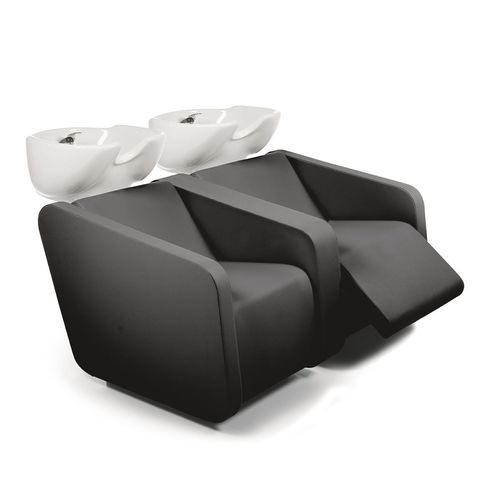Lavatesta con poggiapiedi - GOWASH 2P - Nelson Mobilier - 2 posti