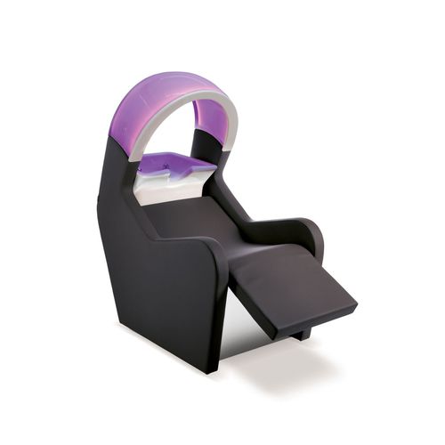 Lavatesta con poggiapiedi - CHROMOWASH SHIATSU AIR - Nelson Mobilier - 1 posto